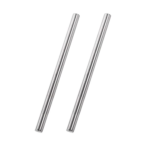 2 stk. solid rund stang lineær bevegelsessjakt 200 mm 200mm