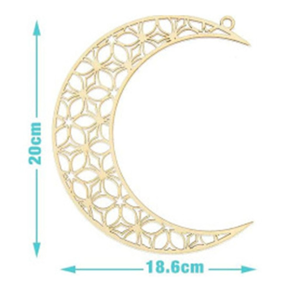 3/10 kpl Mubarak-riipus Eid Mubarak -koriste G-10PCS
