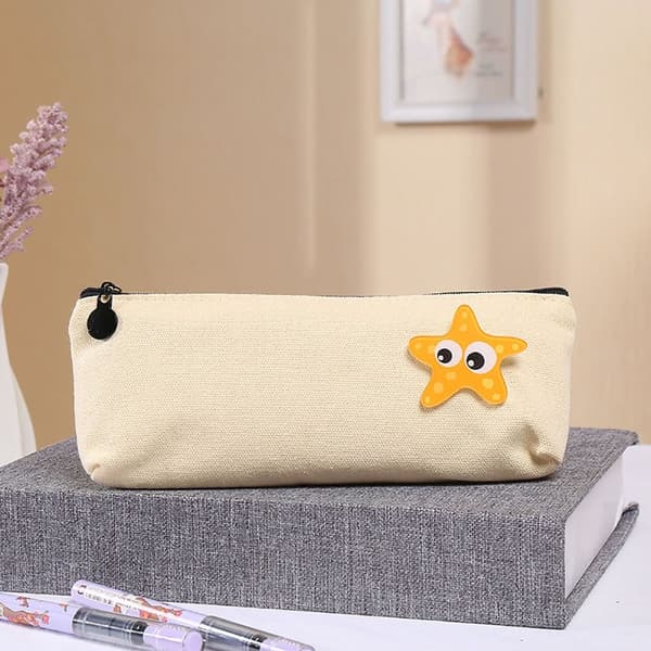 Opbevaringspose til papirvarer, Beige Beige