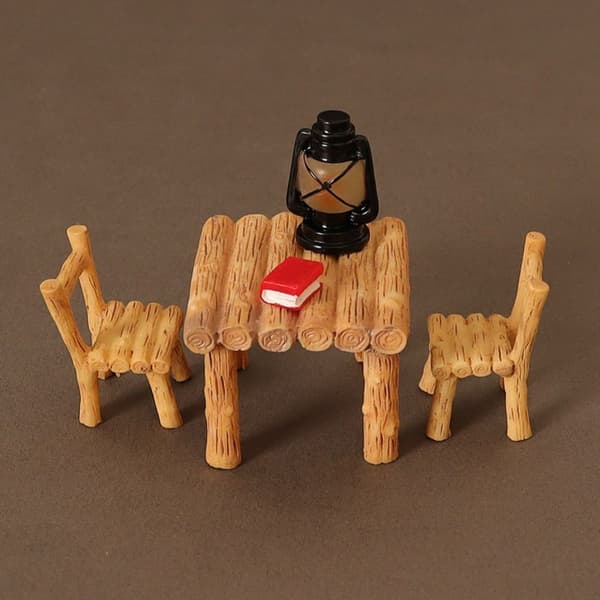 Dukkehus Miniatyr Gamle Bord 2 2 2