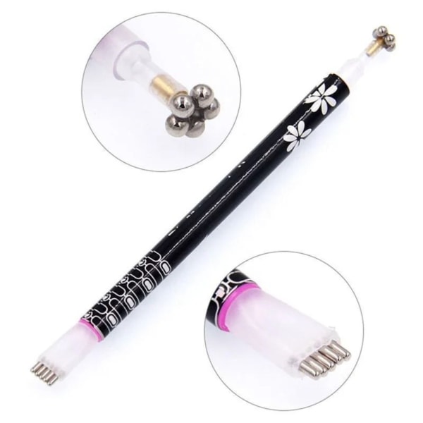 Cat Eye Magnet Penna Cat Eye Magnetic Stick SVART black