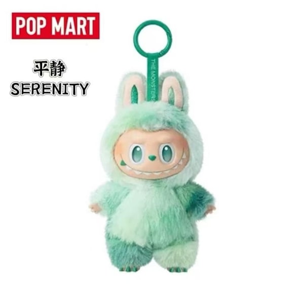 Högkvalitativ POP MART LABUBU 3.0 Monster Spännande Macaron Plyschdocka Leksak Blind Box 1 st LABUBU 3.0 red
