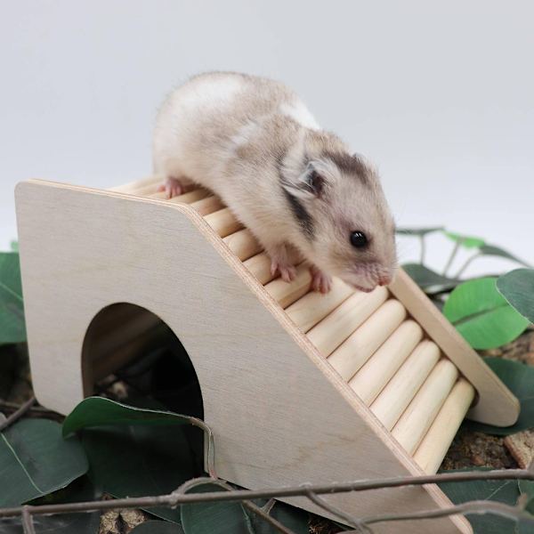 Hamster landskapstillbehör Hamster staket trappa leksak