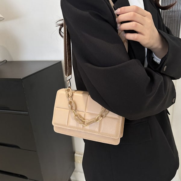 Skuldertaske Underarmstaske KHAKI Khaki