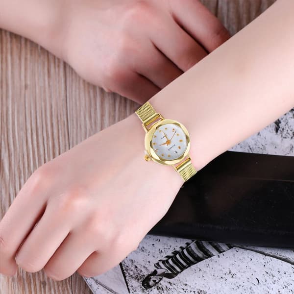 Dameur Quartz Armbåndsur SØLV silver