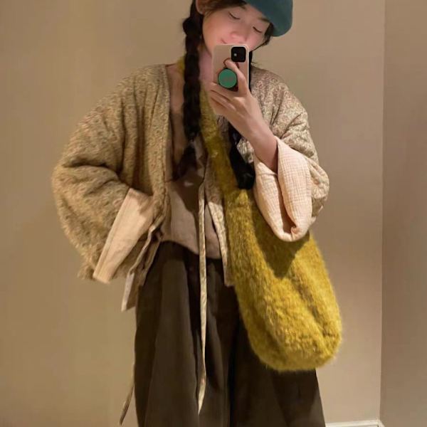 Axelväskor Tygväska Crossbody-väska