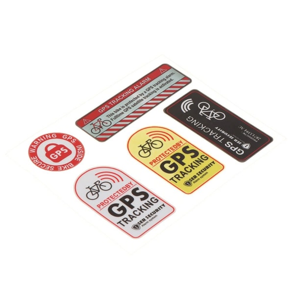 GPS Tracking Alarm Sticker Reflekterende Advarsel Sticker