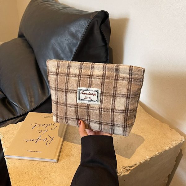 Kosmetisk väska Sminkväska KHAKI khaki