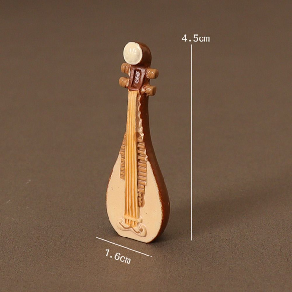 4 st/set Dockhus Klassisk Gitarr Pipa Violin Simulation