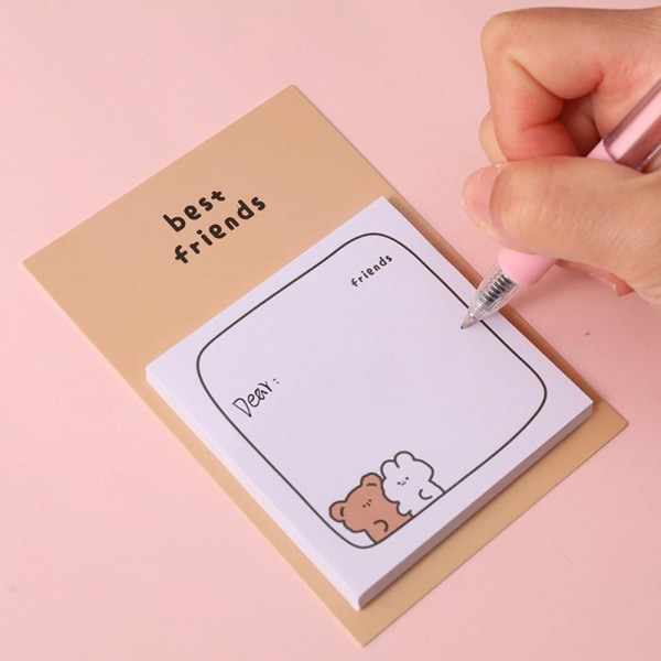 1/4 STK Memo Pad Sticky Notes 4 STK 4 STK 4PCS