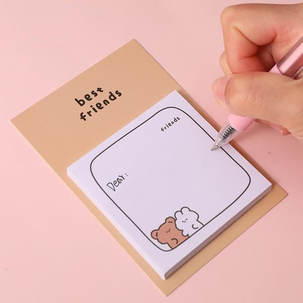 1/4 STK Memoblok Sticky Notes 4 STK 4 STK 4PCS