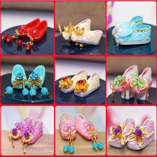 Doll Ancient Shoes Litteät kengät 3 3 3