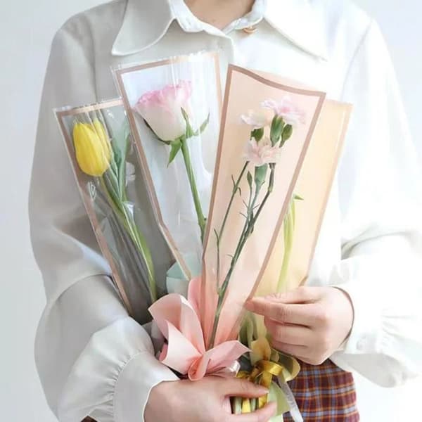 20 stk. blomsterpapir blomsterhandler bukett innpakningsmateriale 2 2