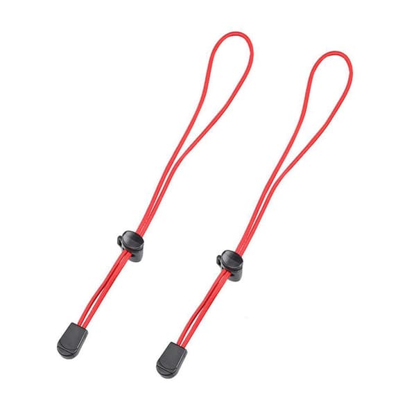 5 stk. elastisk reb, fastgørelsessnor, sort black