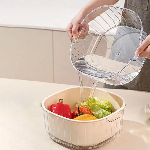 Tömkorg Grönsakstvättställ VIT 1,2L 1,2L white 1.2L-1.2L