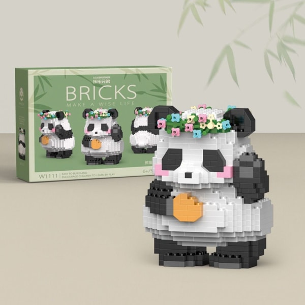 Micro Building Blocks Panda Bricks 06 06 06