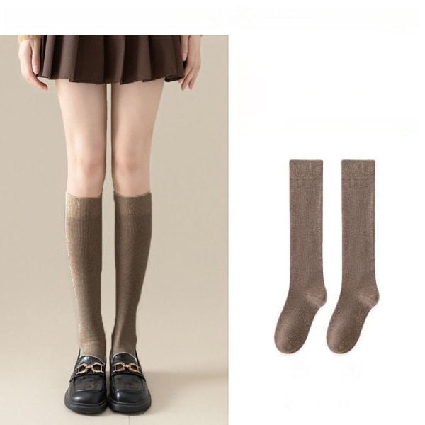 Naisten pitkät sukat, sukat COFFEE 32cm 32cm coffee 32cm-32cm
