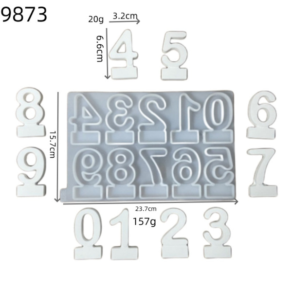 Canlde Holder Form Silikone Form 2 2 2