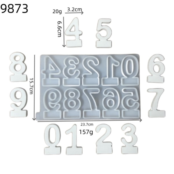 Canlde Holder Form Silikone Form 4 4 4