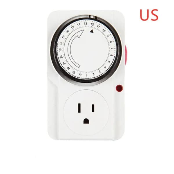 Mekanisk smart tidsbryter programmerbar elektronisk tidsinnstilling USA US Plug