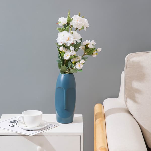 Blomstervase Blomsterpotte HVIT White