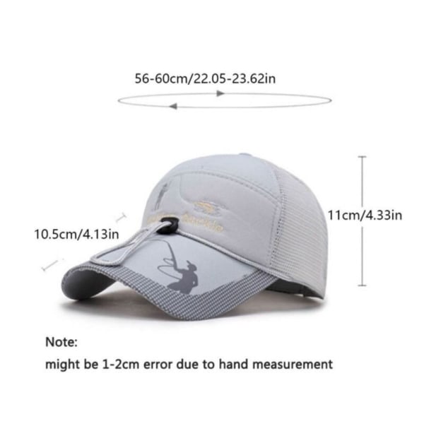 Baseballcaps Solhatt GRÅ Gray