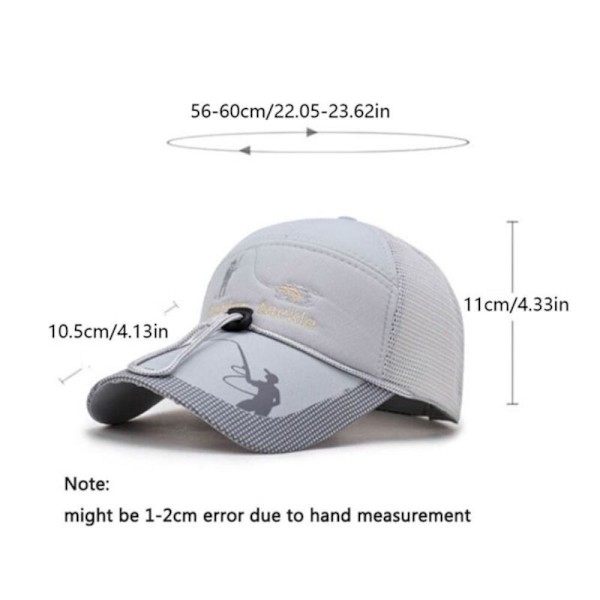 Basebollkeps Solhatt VIT White