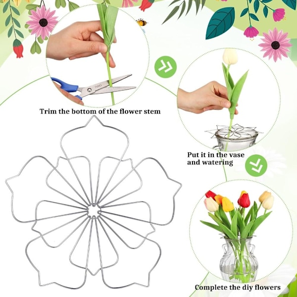 Blomstervasarrangemang Blomsterarrangörshållare STYLE A STYLE A Style A