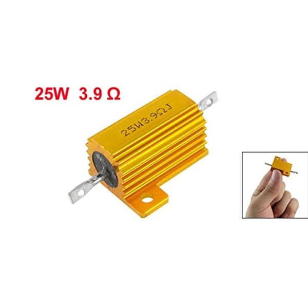 Aluminium Modstand 25W 3.9 Ohm 5%