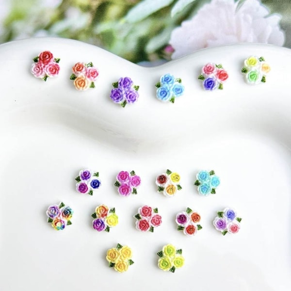 Nail Decor Flatback Ornament MULTICOLOR #1 Multicolor #1