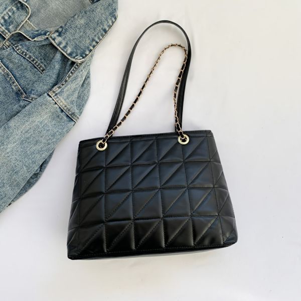 Skuldertaske Håndtaske SORT Black