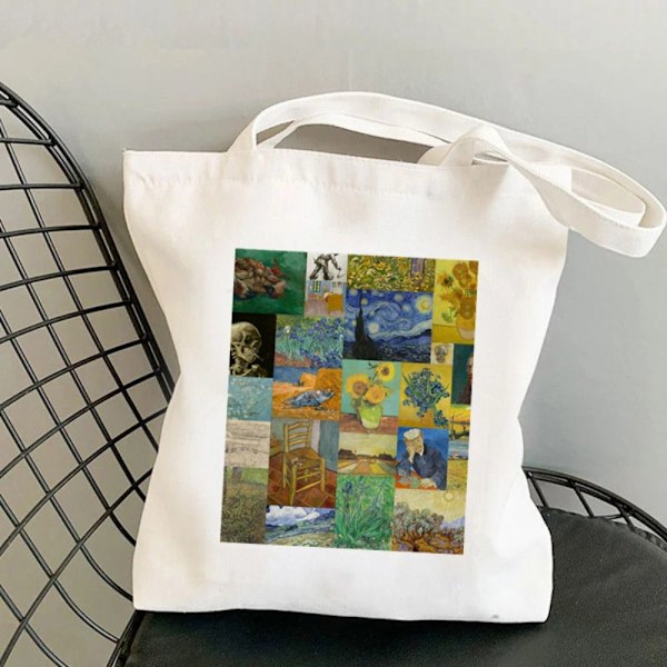 Lærredsstoftaske Shoppinghåndtaske R R R