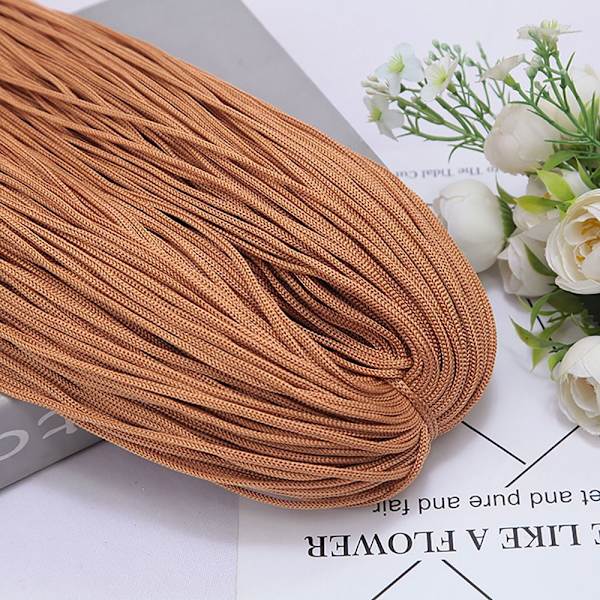 Macrame Rope Nylon Snor BRUN BROWN