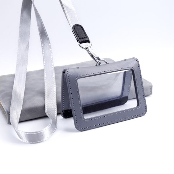 Kortholder i ægte læder. Bank Business Work Card Holder 01