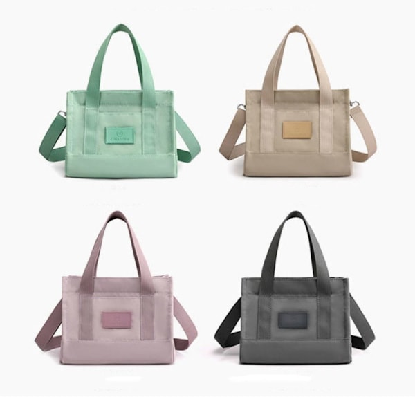 Canvas Kangaskassi Opiskelijan olkalaukku KHAKI khaki