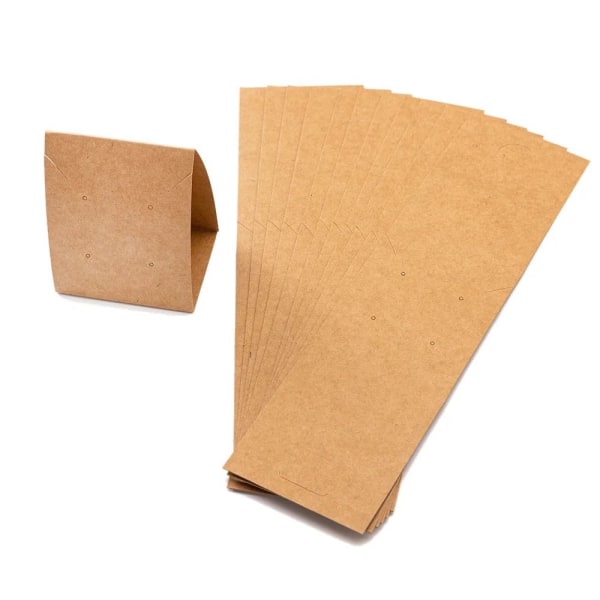 10 kpl kolmiulotteinen paperinäyttöpahvi RUSKEA Brown
