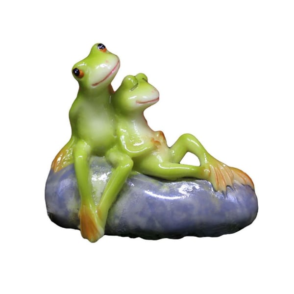 Froskestatue Froskefigur Froskeskulptur