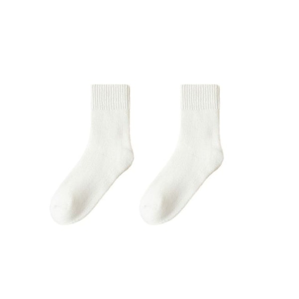 Winter Warmer Thicken Sock Cashmere Snow Socks HVID white