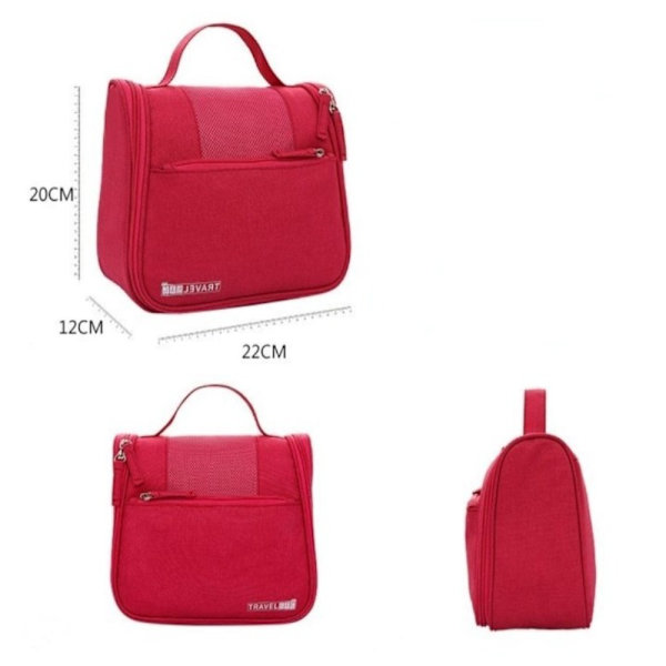 Underkläder Toalettartiklar Organizer Kosmetiska fodral ROSE RED Rose red
