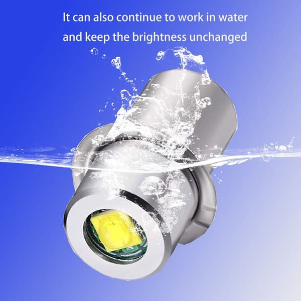 LED-vaihtolamppusarja taskulamppuun 1 KPL 1 KPL 1PCS
