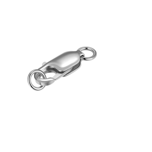 Lobster Clasp Hook Chain Connector SILVER Silver