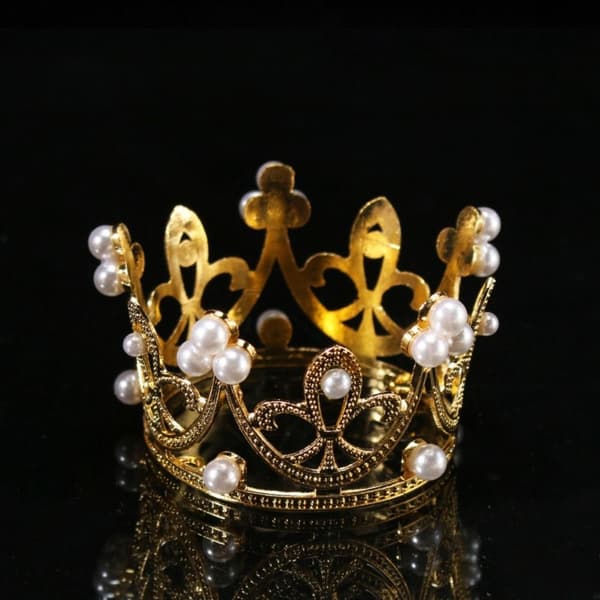 Mini Crown Princess Tiara HOPEA silver