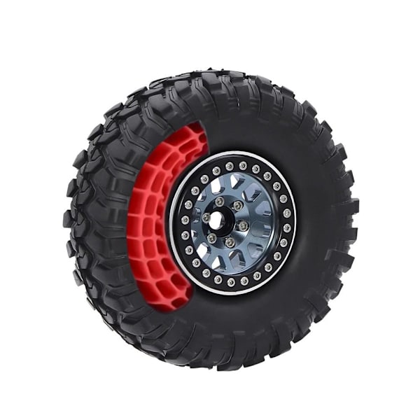4kpl Insert Foam Wheel Renkaat Foam RED red