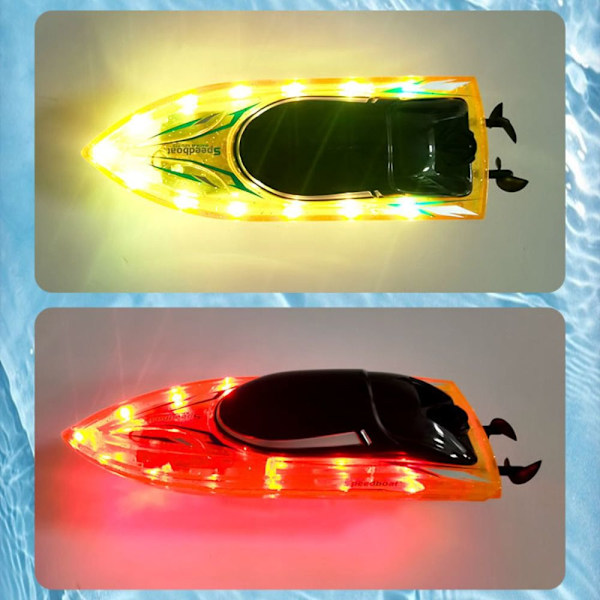 RC Speed ​​Boat Elektriske Lekebåter GUL yellow