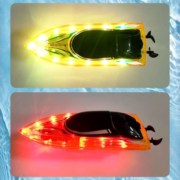 RC Speedbåt Elektriska Leksaksbåtar GUL yellow