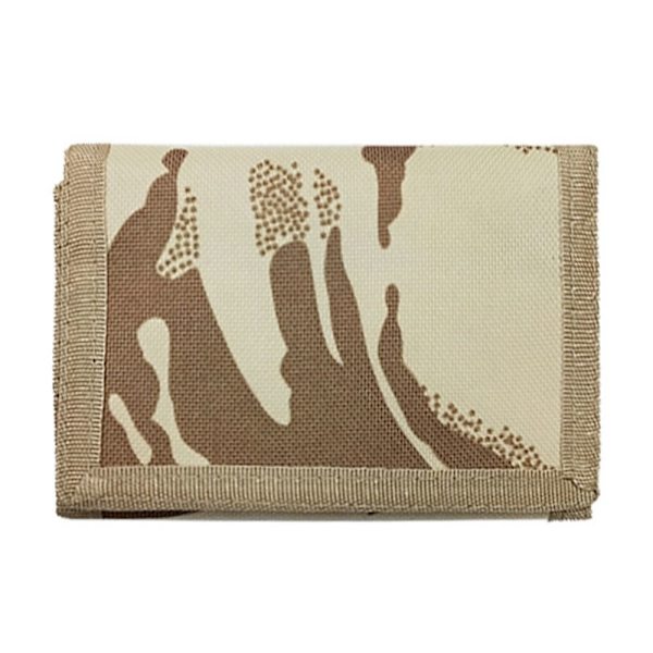Camouflage Slim Wallet reisemyntveske KHAKI khaki