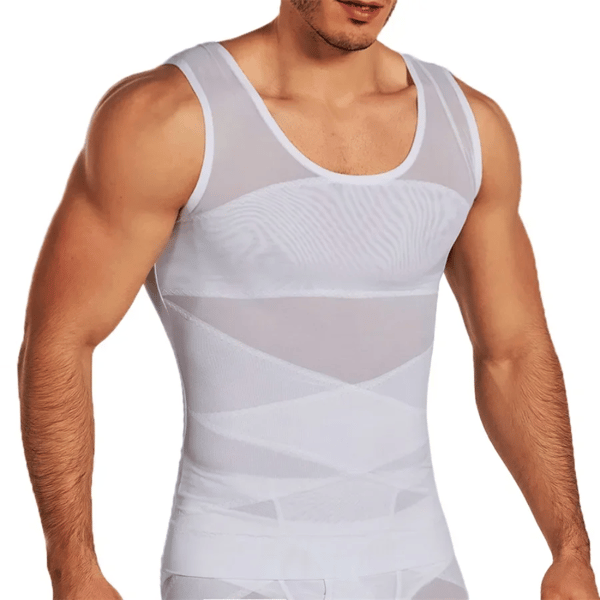 Slimmande väst Slimmande bälte VIT M white M