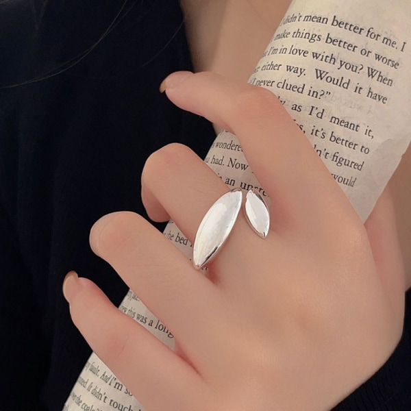 Öppningsring Heteromorphic Ring SILVER Silver