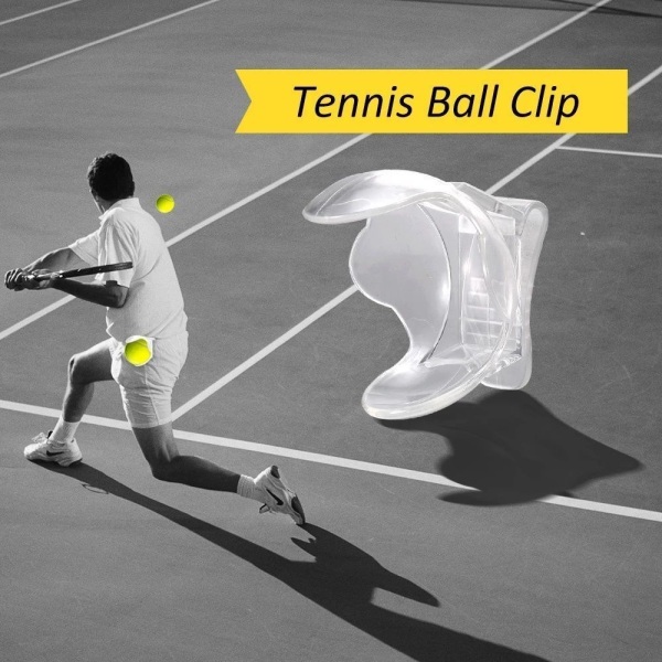 Tennisballklemme Midjeklemme TRANSPARENT Transparent