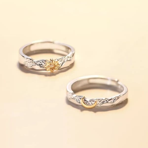 Sølvbelagte Parringer, Et Par Ringer a pair